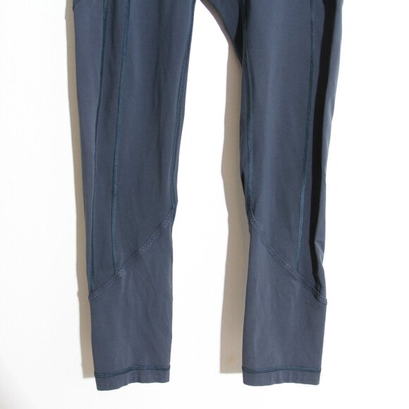Lululemon All The Right Places High Rise Crop Leggings 23” True Navy Luxtreme 6 - Picture 4 of 12